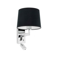 Бра - Faro 68493-03 ARTIS Chrome/black table lamp with reader