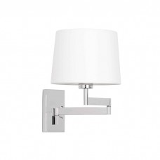 Бра - Faro 68495-01 ARTIS Chrome/white wall lamp with articulated lamp