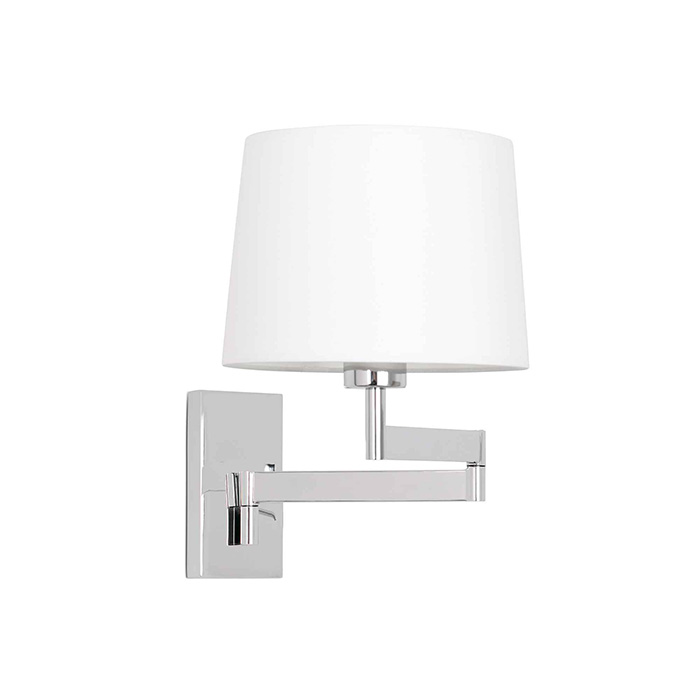 Бра Faro 68495-01 ARTIS Chrome/white wall lamp with articulated lamp