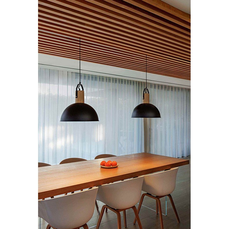 Подвесной светильник Faro 68561 MARGOT Black pendant lamp