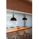 Подвесной светильник Faro 68561 MARGOT Black pendant lamp