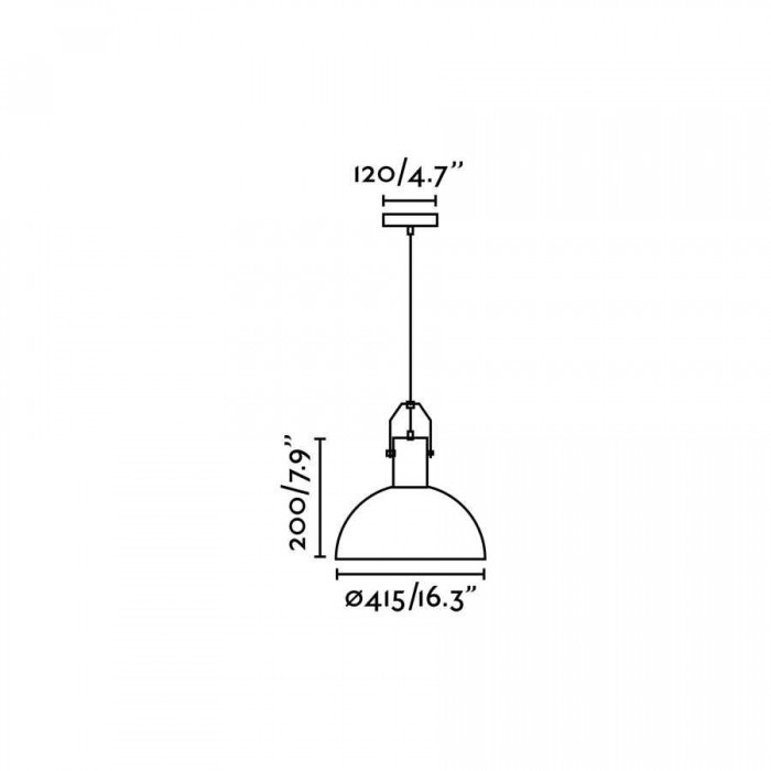 Подвесной светильник Faro 68564 MARGOT White pendant lamp