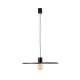 Подвесной светильник Faro 68590-69 COSTAS 600 Black/rattan pendant lamp