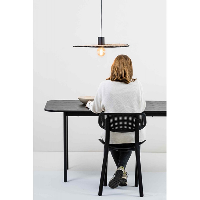 Подвесной светильник Faro 68590-69 COSTAS 600 Black/rattan pendant lamp