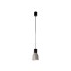 Подвесной светильник Faro 68591-1L KOMBO 120 Grey pendant lamp 1L