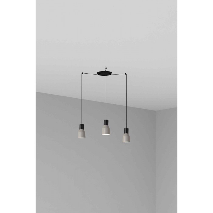Люстра Faro 68591-3L KOMBO 120 3L Grey pendant lamp
