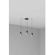 Люстра - Faro 68591-3L KOMBO 120 3L Grey pendant lamp