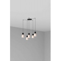 Люстра Faro 68592-5L KOMBO 120 5L Beige pendant lamp