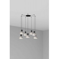 Люстра Faro 68593-7L KOMBO 200 7L Grey pendant lamp