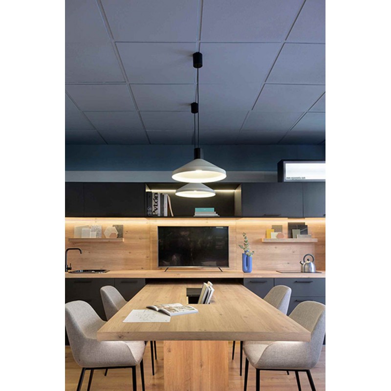 Подвесной светильник Faro 68595-1L KOMBO 400 Grey pendant lamp 1L