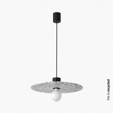 Подвесной светильник Faro 68600-51 CONFETTI 400 pendant lamp recycled marmoreal ?45cm