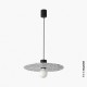 Подвесной светильник Faro 68600-51 CONFETTI 400 pendant lamp recycled marmoreal ?45cm