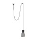 Подвесной светильник Faro 68604-62 KOMBO 120 Grey pendant lamp with plug