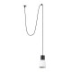 Подвесной светильник Faro 68604-63 KOMBO 120 Beige pendant lamp with plug