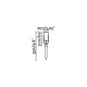 Спот - Faro 70037 SLOT 200 Black spike, 13 Вт, 750 лм, 3000K