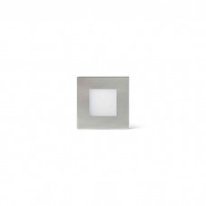 Настенный светильник Faro 70135 FROL Matt nickel recessed lamp, 0.8 Вт, 55 лм, 3000K