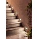 Настенный светильник Faro 70135 FROL Matt nickel recessed lamp, 0.8 Вт, 55 лм, 3000K