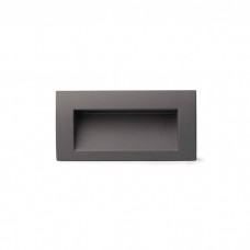 Настенный светильник Faro 70147 SEDNA RCT Dark grey recessed lamp, 3 Вт, 90 лм, 3000K