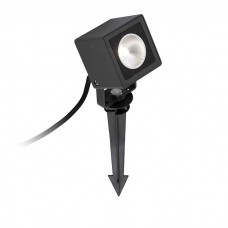 Спот - Faro 70151 SOBEK Black projector with spike, 7 Вт, 550 лм, 3000K