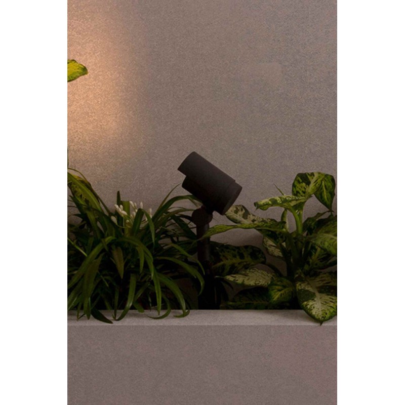 Спот - Faro 70158 FOC 210 Dark grey projector with spike, 16 Вт, 800 лм, 3000K