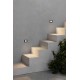 Настенный светильник Faro 70162 SPARK Dark grey recessed lamp, 5 Вт, 230 лм, 3000K