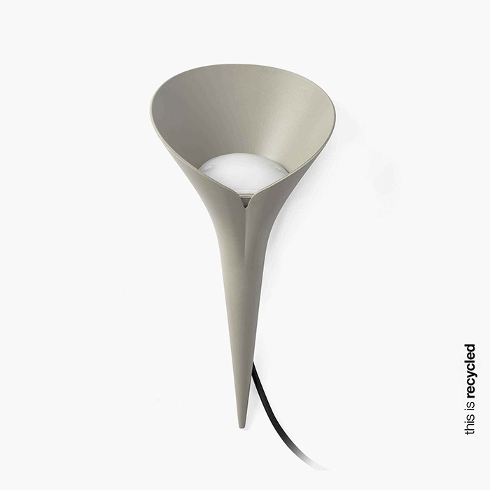 Парковый светильник Faro 70233 LEAF Grey stake lamp