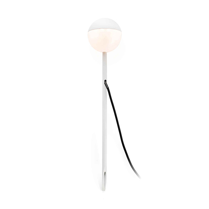 Парковый светильник Faro 70246 PICCOLA White spike lamp, 6 Вт, 360 лм, 2700K