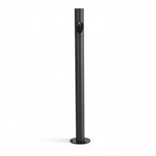 Парковый светильник Faro 70247 BEZEL Black beacon lamp, 8 Вт, 349 лм, 2700K
