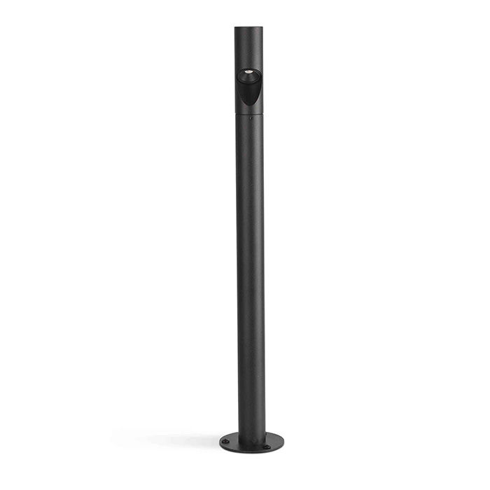 Парковый светильник Faro 70247 BEZEL Black beacon lamp, 8 Вт, 349 лм, 2700K