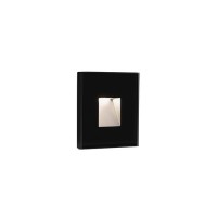 Настінний світильник Faro 70273N Dart SQ Black recessed lamp 3000K, 2 Вт, 70 лм, 3000K