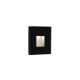 Настенный светильник Faro 70273 Dart SQ Black recessed lamp, 2 Вт, 70 лм, 2700K