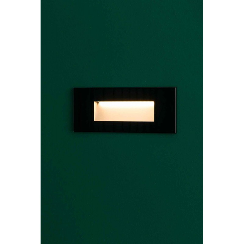 Настенный светильник Faro 70278N Dart RCT Black recessed lamp 3000K, 3.1 Вт, 275 лм, 3000K