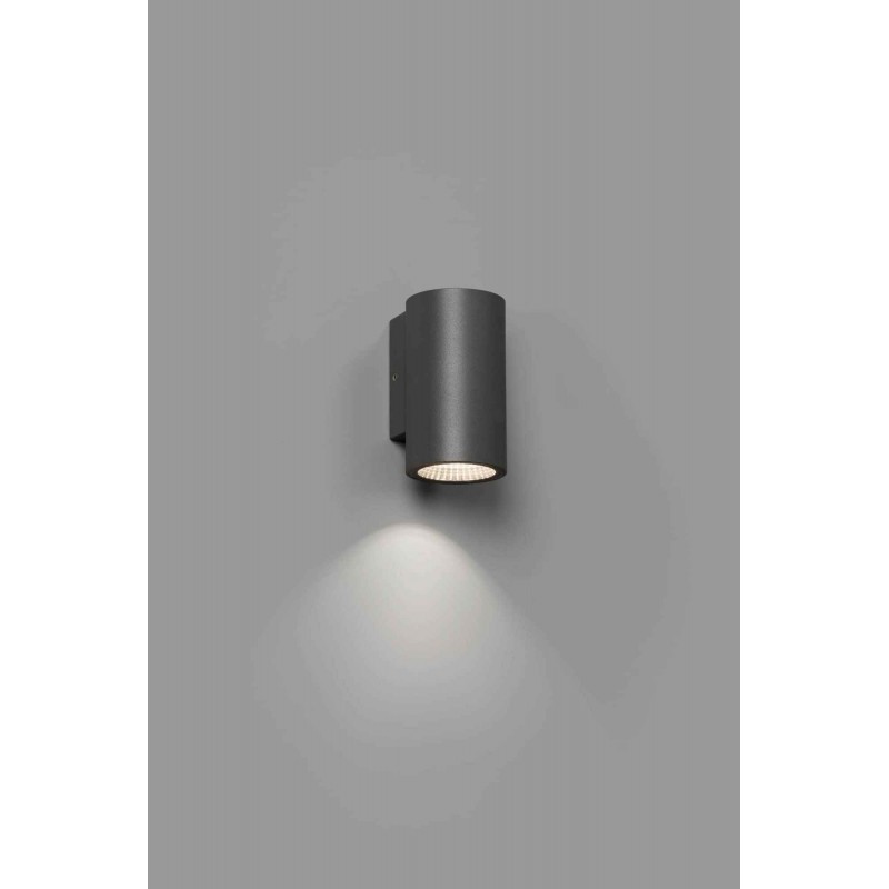 Настенный светильник Faro 70283 THON 1L Grey wall lamp, 15 Вт, 825 лм, 3000K
