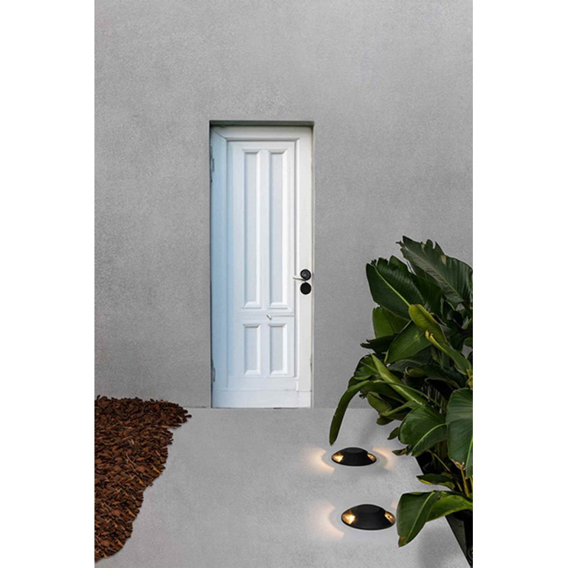 Грунтовый светильник Faro 70286 LOTH 2L Black surface lamp, 13 Вт, 235 лм, 3000K