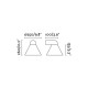 Бра - Faro 70291 PALS Dark grey wall lamp