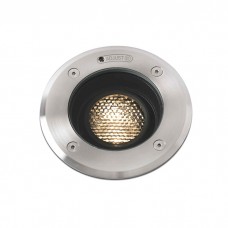 Грунтовый светильник Faro 70302 GEISER 130 Grey orientable inox recessed 10° 6,5W, 6.5 Вт, 400 лм, 3000K