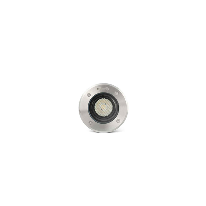 Грунтовий світильник Faro 70303 GEISER 130 Grey orientable inox recessed, 6.5 Вт, 400 лм, 3000K