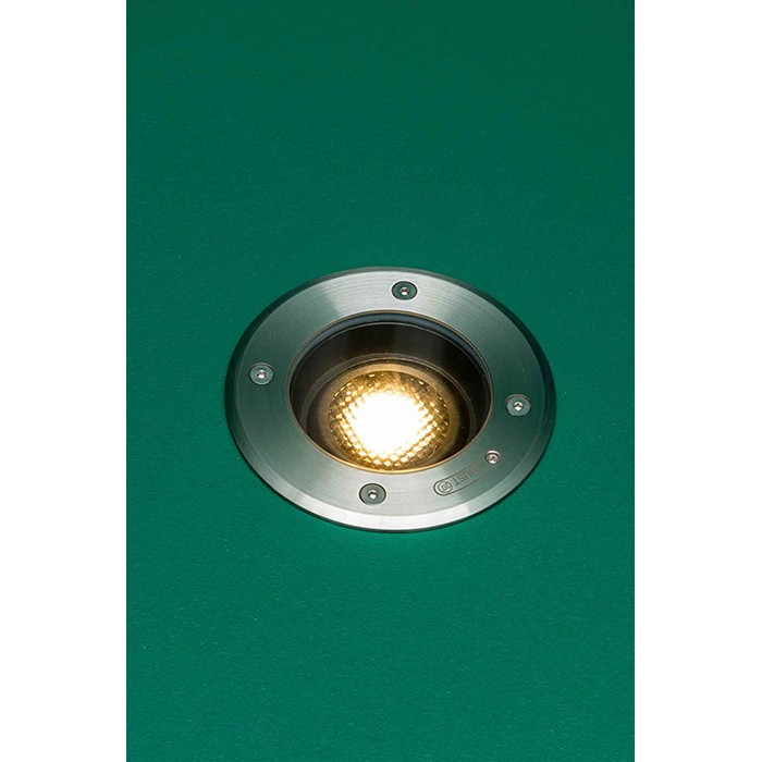 Грунтовий світильник Faro 70310 GEISER 80 GU10 Grey orientable inox recessed Грунтовий світильник Faro 70310 GEISER 80 GU10 Grey orientable inox recessed