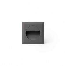 Настенный светильник Faro 70402 MINI CARTER Dark grey recessed lamp, 1 Вт, 30 лм, 4000K