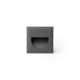 Настенный светильник Faro 70402 MINI CARTER Dark grey recessed lamp, 1 Вт, 30 лм, 4000K