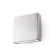 Настенный светильник Faro 70405 KAULA 100 Inox wall lamp, 9 Вт, 800 лм, 3000K