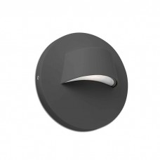 Настенный светильник Faro 70409 BROW Grey wall lamp, 3 Вт, 100 лм, 3000K