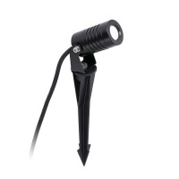 Спот - Faro 70469 BALDER Black projector with spike, 3 Вт, 110 лм, 3000K
