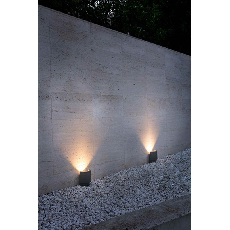 Настенный светильник Faro 70576 NOBORU Dark grey projector lamp/wall lasher, 16 Вт, 690 лм, 3000K
