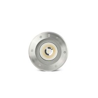 Грунтовий світильник Faro 70586 SURIA 220 Inox recessed lamp 24°, 24 Вт, 2200 лм, 3000K