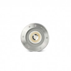 Грунтовый светильник Faro 70586 SURIA 220 Inox recessed lamp 24°, 24 Вт, 2200 лм, 3000K