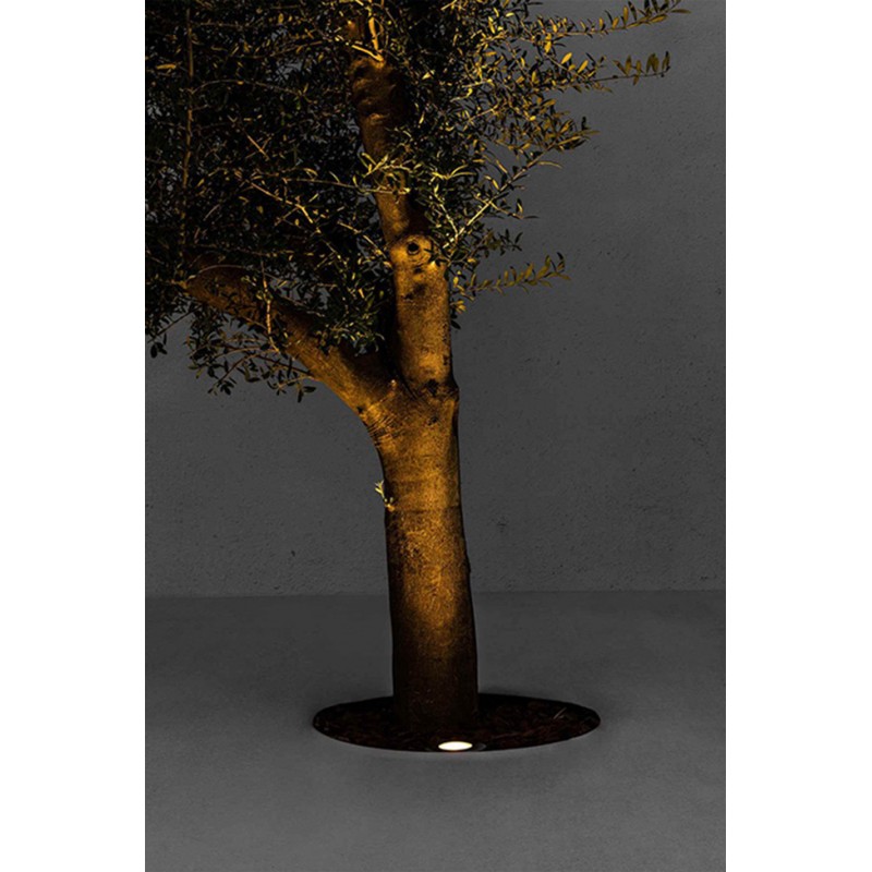 Грунтовый светильник Faro 70588 SURIA 120 Inox recessed lamp 24°, 3 Вт, 175 лм, 3000K