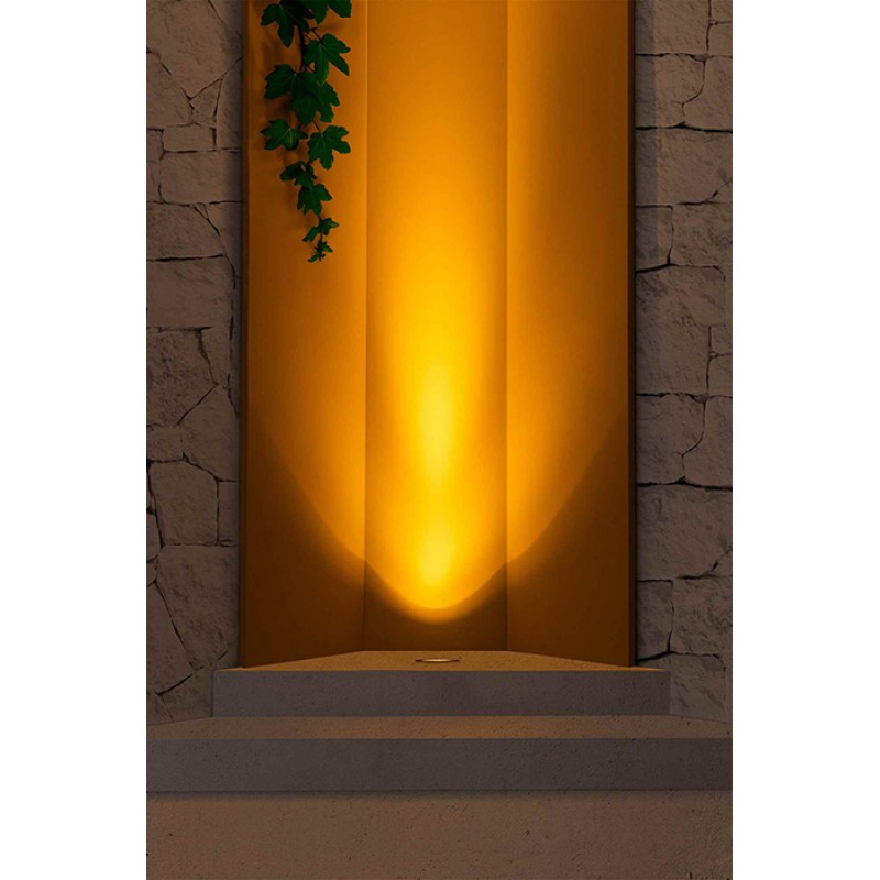 Грунтовый светильник Faro 70589 SURIA 180 Inox recessed lamp 24°, 12 Вт, 1280 лм, 3000K