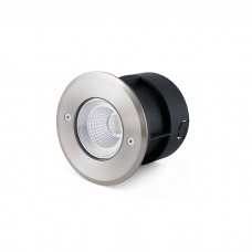 Грунтовый светильник Faro 70592N SURIA 120 Inox recessed lamp 60°, 3 Вт, 210 лм, 3000K