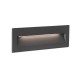 Настенный светильник Faro 70638 NAT Dark grey recessed lamp, 8 Вт, 330 лм, 3000K